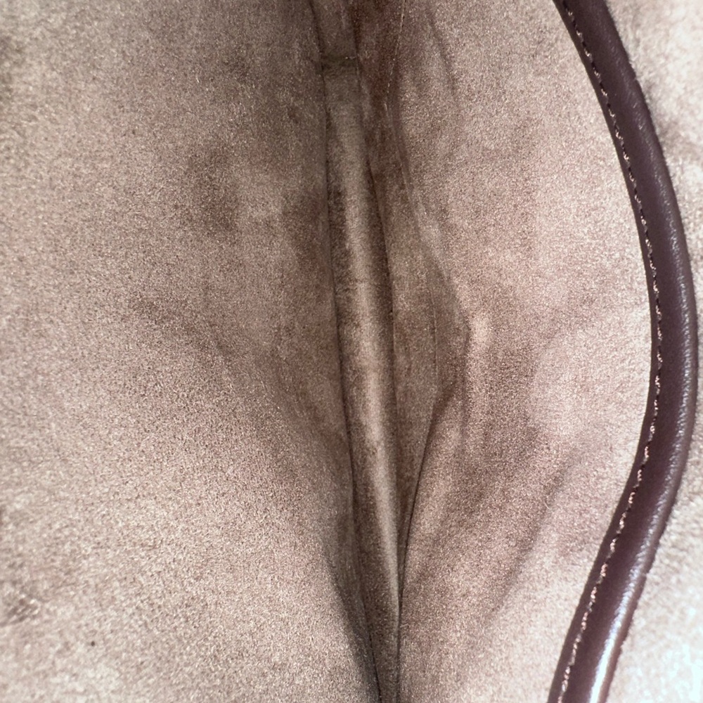 Michael Kors Tatiana Medium Leather Satchel- Turffle/Mushroom NWOT MSRP: $398.00 - Picture 13 of 15